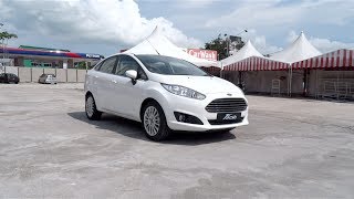 2013 Ford Fiesta Titanium StartUp and Full Vehicle Tour [upl. by Kcarb]