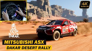 Dakar Desert Rally 2022  Mitsubishi ASX  Steering Wheel  Shifter Gameplay [upl. by Bega]