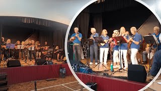 Maldon Ukulele Group performs Take Your Mama by the Scissor Sisters  Maldon Nub News [upl. by Cortie]