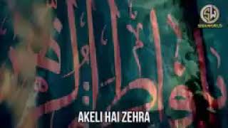 Akeli hai zehra 😭😭😭😭😭 [upl. by Ahtoelc]