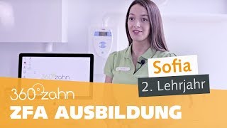 Sofia im 2 Lehrjahr bei 360°zahn [upl. by Eiuqram]