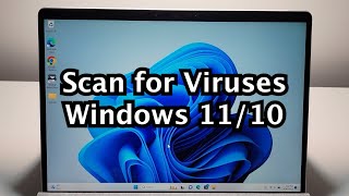 How to Scan for Viruses on Windows 11 or 10 PC [upl. by Renato]