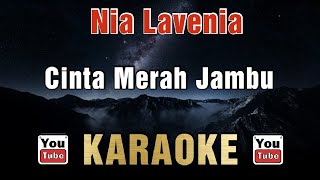 Nia Lavenia  Cinta Merah Jambu Karaoke [upl. by Setiram]