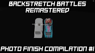 Backstretch Battles Remastered Photo Finish Compilation 1 [upl. by Rehpetsirhc215]