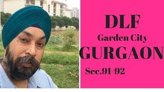 DLF GARDEN CITY  Exploring new place in Gurgaon  Pehla Nasha Pehla Khumar [upl. by Berkin]