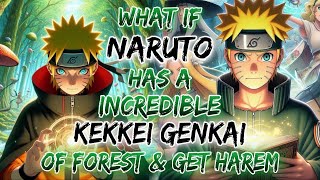 What If Naruto Has A Incredible Kekkei Genkai Of Forest amp Get Harem [upl. by Leelahk89]