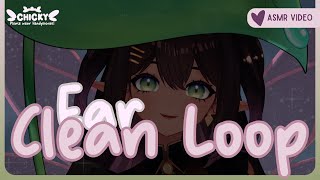 Ear Cleaning Loop🌙 asmr softwhispers  DaChickTries [upl. by Geehan]