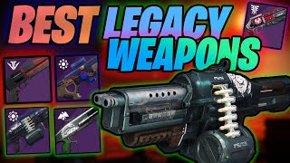 These Are The SUNSET WEAPONS YOU NEED TO TRY OUT Best Legacy Weapons In Destiny 2 The Final Shape [upl. by Tnarb]