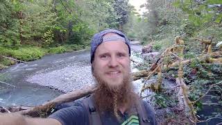 Hoh rainforest awesome backpacking trip  Vlog 116 10d after defense [upl. by Thoma]