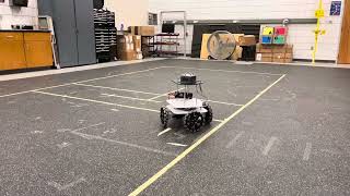 Pose control of our holonomic robot [upl. by Rooker]