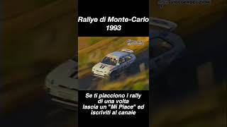 Monte Carlo 1993 Short 8 automobile classicrally rallycar [upl. by Moor532]