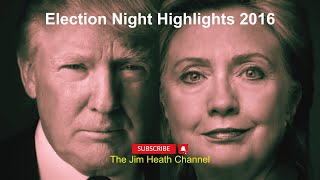 Relive The Exciting Election Night 2016  In 10 Minutes [upl. by Nylhsa]