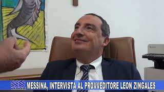 NEW REPORTER  INTERVISTA AL PROVVEDITORE LEON ZINGALES  07 11 24 [upl. by Ellan]