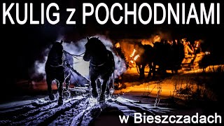 KULIG po Bieszczadach najbardziej widokową trasą 3 minuty [upl. by Kiehl]