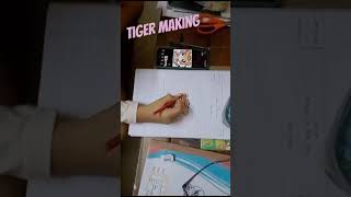 Tiger making tigermaking drwaing subscribe youtubeshort [upl. by Jorge]