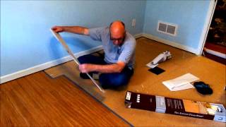 Installing Allure TrafficMaster Resilient Vinyl Flooring [upl. by Ekim528]