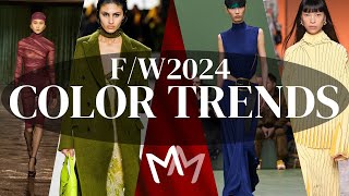 Fashion Color trends report for Fall 2024 and Winter 2025 [upl. by Adnor53]