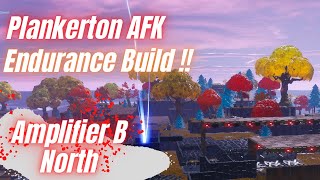 FORTNITE STW Plankerton endurance build AFK  Amplifier B North  Fortnite Save The World [upl. by Nwahsram]