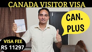 CAN Plus Visa  Canada Visitor Visa Complete Process  Canada Visa Processing Time [upl. by Merrel]