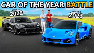 Corvette Z06 vs Lotus Emira  DRAG RACE REVIEW amp LAP TIMES [upl. by Bonnibelle]