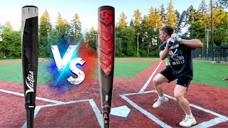 Louisville Slugger SELECT PWR vs Victus NOX  2pc Hybrid BBCOR Bat Madness Super Regional Finals [upl. by Gniy156]