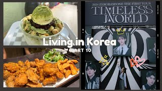 VLOG Living Alone in Korea 10  dongdaemun game cafe ramen zb1 concert traditional market [upl. by Arno]