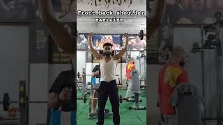 Front amp Back shoulder exercise shortvideo viralgone viralshorts bigbillionstaryoutube [upl. by Odericus]