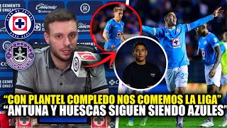 Anselmi CONFIRMA BAJAS y manda un mensaje a la aficion de Cruz Azul  Conferencia Jornada 1 [upl. by Reneta468]