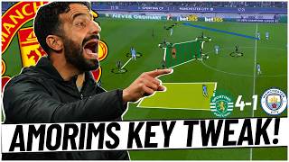 How Rúben Amorims Sporting BEAT Man City 41 [upl. by Tim]