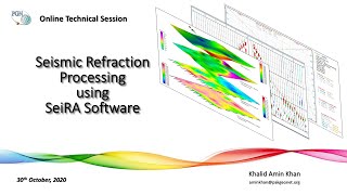 Seismic Refraction Processing using SeiRA  Part 1 Software Workflow and Datasets [upl. by Gilemette68]