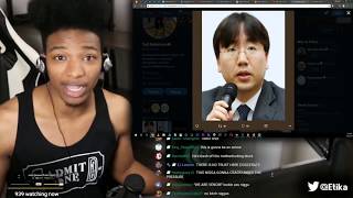 Etika Reacts to new Nintendo president and retirement of Tatsumi Kimishima [upl. by Etep]