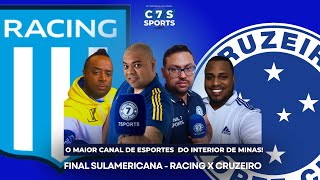 CRUZEIRO X RACING AO VIVO COM IMAGENS  CRUZEIRO X RACING AO VIVO  FINAL SULAMERICANA 2024 [upl. by Enairda]