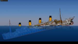 What if the Titanic had no Watertight doors [upl. by Abekam]