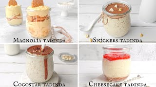 4 YULAF LAPASI TARİFİ  MAGNOLIA TADINDA CHEESECAKE TADINDA COCOSTAR TADINDA SNICKERS TADINDA [upl. by Aniehs]