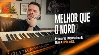 Numa X Piano GT Studiologic  Primeiras impressões com Rogerio Plaza [upl. by Eyma25]