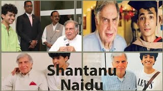 Shantanu Naidu Shantanu Naidu Biography Hindi Story Relation with Ratan Tata Ji B Masala [upl. by Neenahs]