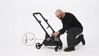 Ergobaby Metro Kinderwagen  Anleitungsvideo quotAutositz anbringenquot [upl. by Laveen]