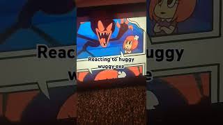 Reacting to huggy wuggy movie [upl. by Reteip]