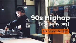 FULL VINYL  90s 00s Hiphop set  DJ ONELOOP [upl. by Eldon404]