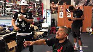 Kelly Pavlik vs GGG Robert Garcia amp Mikey Garcia Talks Boxing With Baby Bash [upl. by Whitnell413]