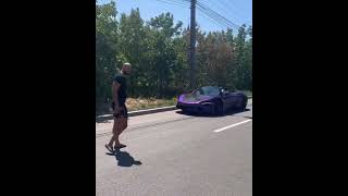 ANDREW TATE GETS NEW MCLAREN DELIVERED AFTER GETTING OFF HOUSE ARREST [upl. by Nosydam]