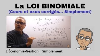 Apprendre la LOI BINOMIALE TDcorrigé Simplement [upl. by Rochus]