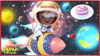 Space Adventure The Solar System｜Nursery Rhymes amp Kids Songs｜Banana Cartoon  Play And Learn solar [upl. by Carlita]