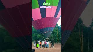 Araku Hot air balloon ride Araku balloon festival trending [upl. by Rialcnis168]