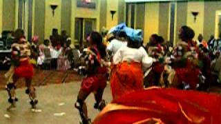 Uko Africana performing Ekombi and Ibibio dance at Annang Gathering [upl. by Nitsirc]