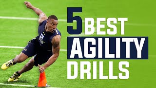 5 Best Agility Drills For Speed [upl. by Anaizit]