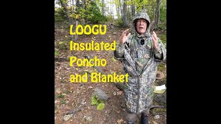 LOOGU Insulated Poncho and Blanket [upl. by Licastro]