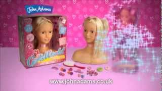 Girls World  Styling Head amp Gabriella Style amp Fashion Doll from John Adams [upl. by Burns]