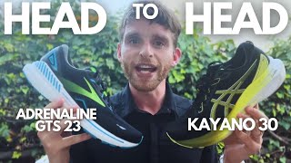 ASICS Kayano 30 or Brooks Adrenaline GTS 23  Which Should I Buy [upl. by Smada]