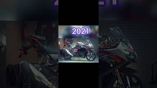 Evolution of Apache RTR bike all model 🏍️20062024 evolution shorts apachefactforyou trending [upl. by Aizan]